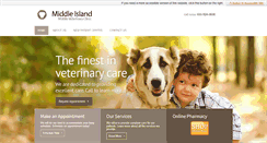 Desktop Screenshot of middleislandmobilevet.com